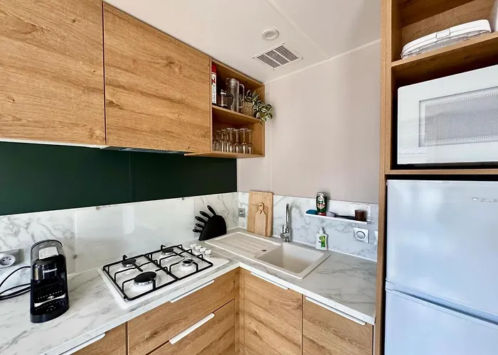 Camping Papillon Bouillon - Vakantiehuis Relax 4P Chalet Bouillon